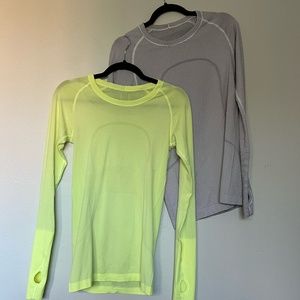 Lululemon Swiftly Long Sleeve Bundle